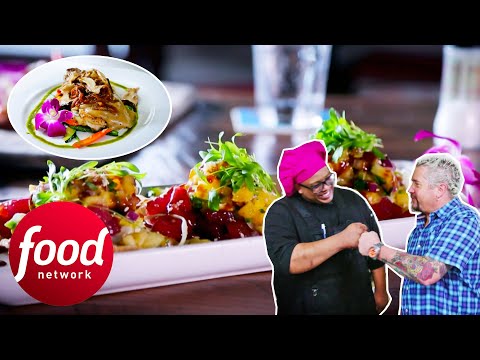 Guy Tries Hawaiian Food With Island Flare And Southern Attitude | Diners, Drive-Ins & Dives