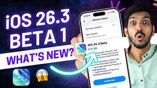 iOS 26.3 Beta 1 Released! What's Changed in Hindi | New Features, Performance, Bugs?