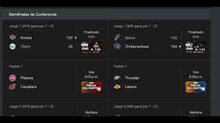 NBA 2026 Playoffs: Day 17