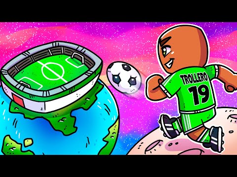 Metí 87,537 GOLES desde EL ESPACIO en ROBLOX!
