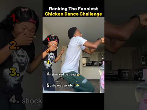 Ranking the Funniest Chicken Dance Challenges 🐔🤣 #funny