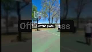 off the glass from the 57 year old 🏀