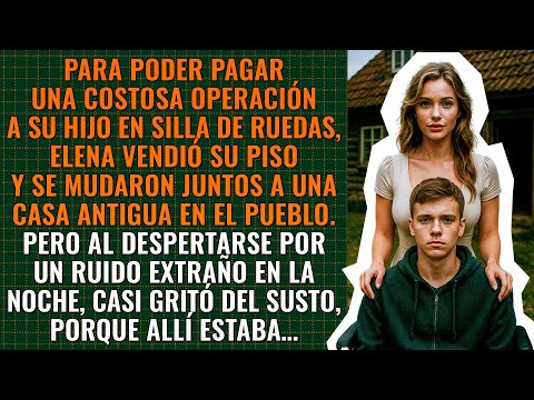 Una mujer con su hijo en silla de ruedas compró una casa antigua en el pueblo. Al mirar dentro del…