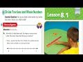 Dividing Fractions and Whole Numbers in Go Math