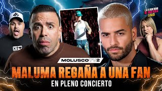 MALUMA, regaña a Fan en su concierto por llevar a su bebe  / La Tendencia de Molusco KQ105