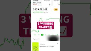 3 Winning Trades | Weekly Income Update | Options Trading