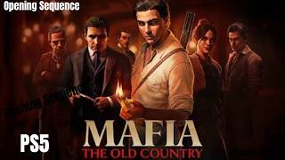 Mafia The Old Country: Opening Sequence: PS5
