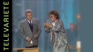 RETRO HUMOR: 35/1988 Televarieté - Moderátorské vstupy a scénky - J. Bohdalová, V. Dvořák