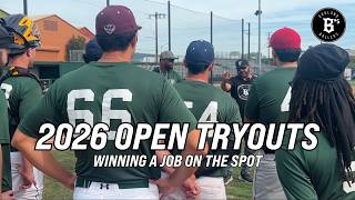 He Earned a Pro Baseball Contract at Open Tryouts (Oakland Ballers 2026)