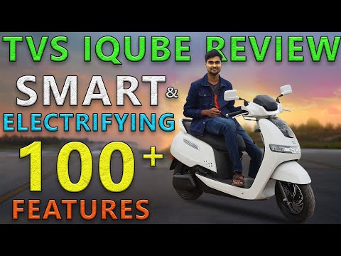 2021 TVS IQUBE Electric Scooter Review - Smart & Powerful