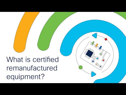 What is certified remanufactured equipment?