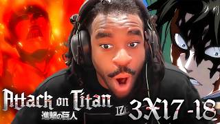 LEVI vs BEAST TITAN.. (Attack On Titan 3x17-18)