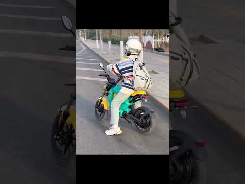 显眼包炸街了！#摩兽