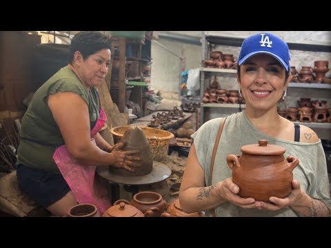 Visitando un taller de alfarería en El Salvador 🇸🇻
