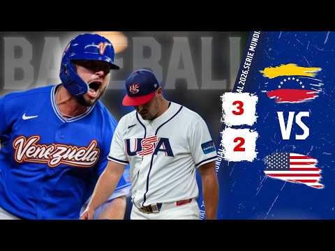 ⚾ VENEZUELA vs ESTADOS UNIDOS 🏆 FINAL CLÁSICO MUNDIAL DE BEISBOL
