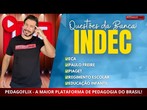 🔴 Ao Vivo: Resolução de Questões da Banca INDEC! Não Perca!