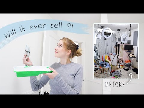 Video: un-making over my studio to sell it *did I ruin it completely?*
