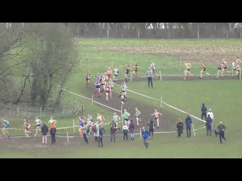 Under 15 Girls UK Inter Counties Cross Country Championships at Loughborough 11th March 2023