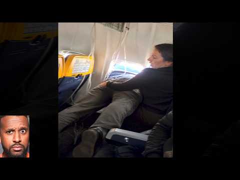 Man Getting Sucked Out Of Plane