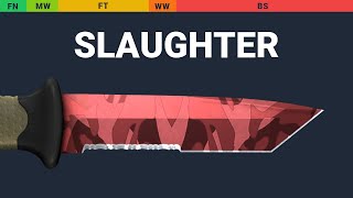 Ursus Knife Slaughter Wear Preview