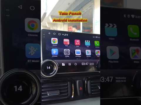 New Tata Punch 🤯 Diamond 2k Android Installation 😳☠️ #punch #android #shorts