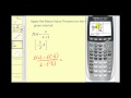 Mean Value Theorem and Derivatives