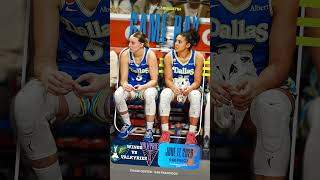 IT’S GAME DAY!  #WNBA Dallas Wings vs Golden State Valkyries #wnbabasketball #dallaswings
