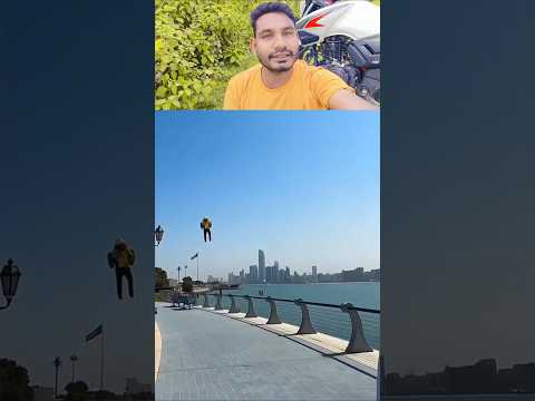 Dubai mein delivery boy hawa mein udkar ata hai delivery pahunchane ke liye #shorts #ytshorts#foryou