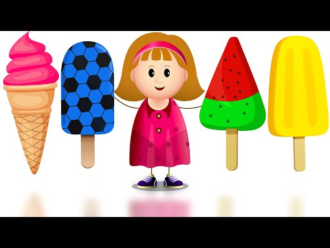 OS SORVETE DE FRUTAS COLORIDOS E MAIS! | Campo das Crianças | Vídeos para crianças