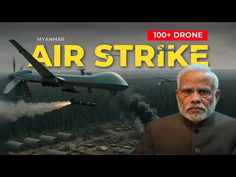 Defence Updates - Army Drone Strike, Myanmar Strike, ATAGS Upgrade, UK AMCA Deal, Rolls Royce Engine