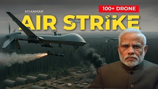 Defence Updates - Army Drone Strike, Myanmar Strike, ATAGS Upgrade, UK AMCA Deal, Rolls Royce Engine