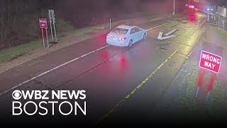 YouTube video thumbnail: Mass. Lawmakers Look to Connecticut for Guidance on Wrong-way Driving Technology