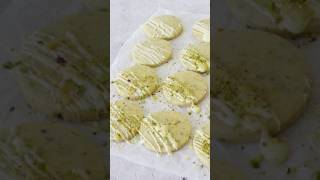 Pistachio Shortbread #pistrachio #cookies