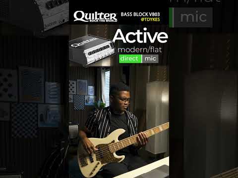 Quilter Labs | Bass Block V803 feat. Travis Dykes #SHORTS #BassBlock #V803 @TravisDykes