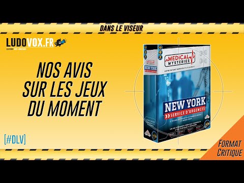 [#DLV] LES JEUX DU MOMENT 🔥 : Medical Mysteries – New-York Service d’Urgences