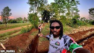 " WALL OF AFRICA " , Takes SHAPE For Brian & Grandma , DAY 24  !!! (Kenya Africa )!!!