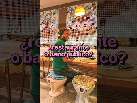 Un restaurante donde te sirven pura 💩🚽 #podcast #restaurant #curiosidades #creatividad
