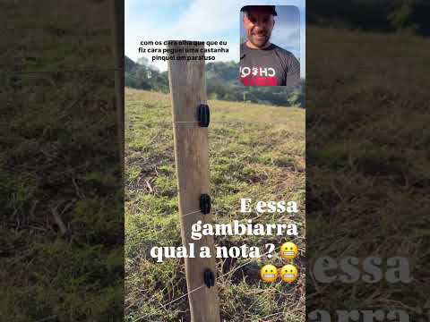 GAMBIARRA NA CERCA 😂