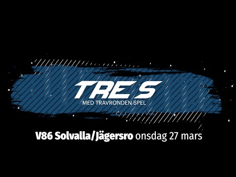 Tre S V86 Jägersro/Solvalla 240327