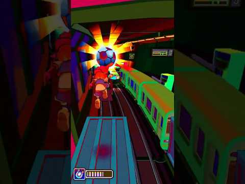 3 FOOTBALLS IN 10 SECONDS (COLORS REACTION)! SUBWAY SURFERS #subwaysurfers