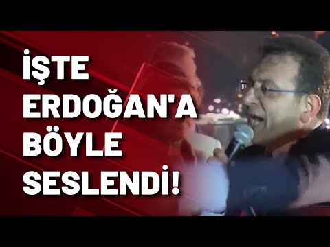 EKREM İMAMOĞLU'NDAN TARİHİ BİR KONUŞMA!