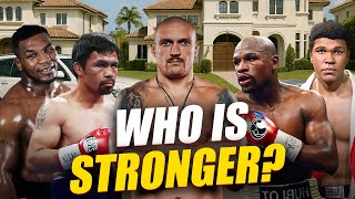 These Fighters Are Richer Than You Think! Comparison of The Best Boxers of All Time