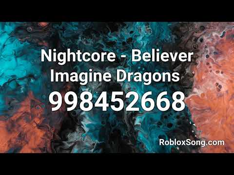 roblox song id believer