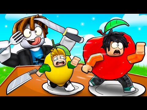 We Became FOOD in Vegetable Eating Simulator !!!