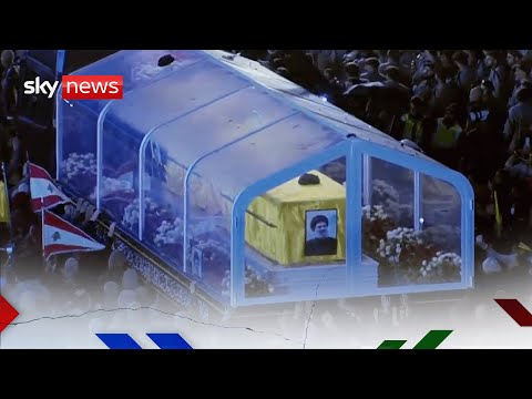 Funeral held for former Hezbollah leader Hassan Nasrallah