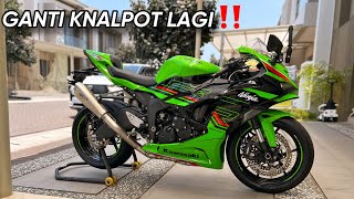 KNALPOT BARU‼️KAWASAKI ZX6-R 636 2024