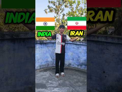 india flag or iran flag ek hi hota #shorts #india #iran