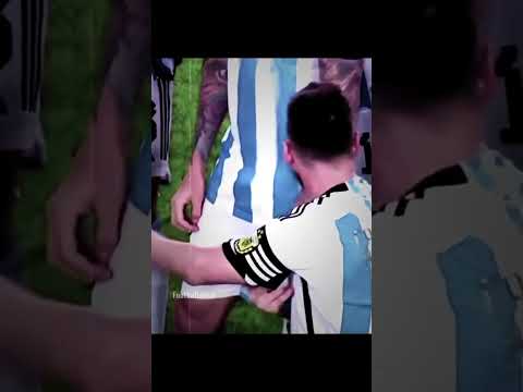 Messi is a real captain👏#football #messi #argentina