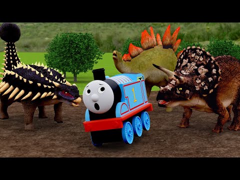 Thomas the Train in the Jurassic World of Dinosaurs - Episode 01