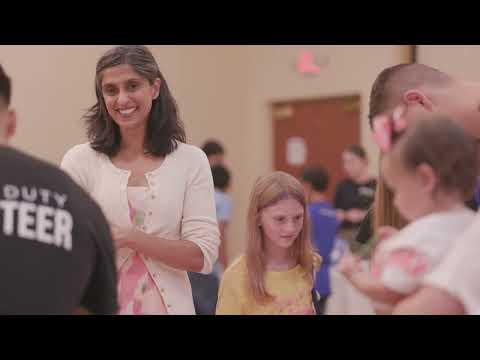 Vice President JD Vance and 2nd Lady Usha Vance visit Military Families